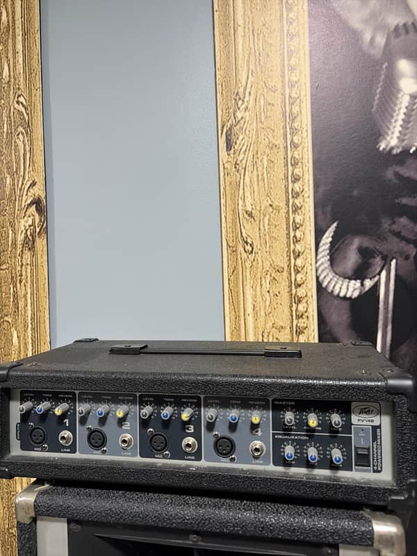 Peavey PVi 4B 100W 4-Channel Mixer 2010s - Black image 1