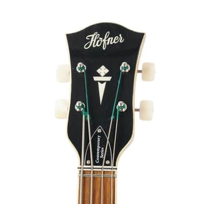 Hofner HCT Verythin Bass - Black - Short Scale image 3