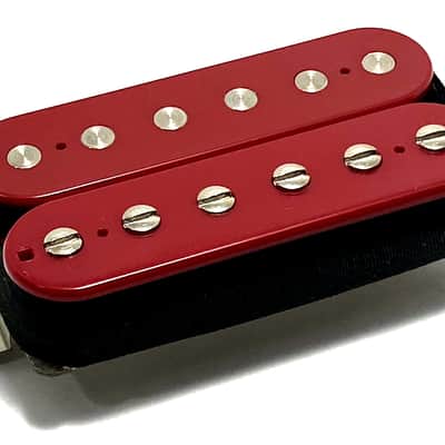 A5 Bucker ~ Bridge Position AlNiCo V Pickup, Classic Feel, Fresh Modern Hot Performance ~ Red image 3