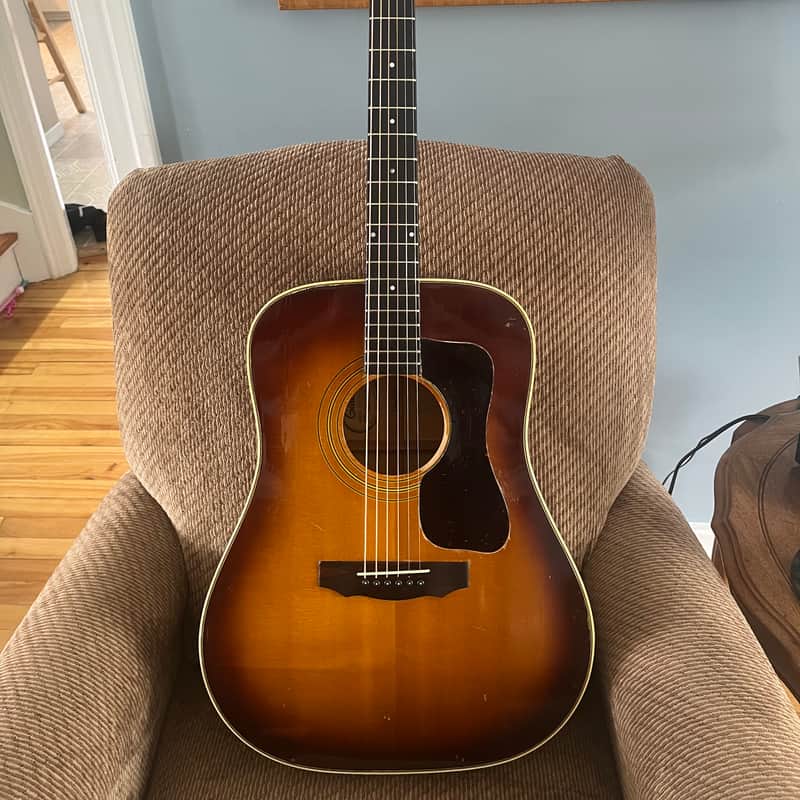 1977 – 1978 Guild D-44M Sunburst