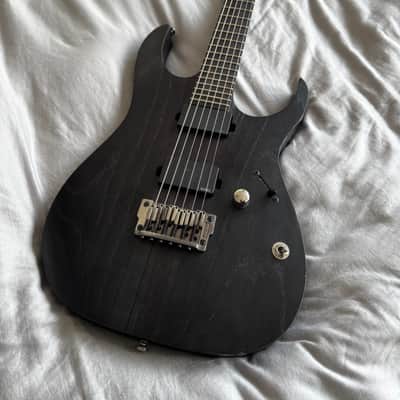 Ibanez RGIT20FE-TGF Iron Label Neck Through 2016 - 2017 - Transparent Grey Flat image 4