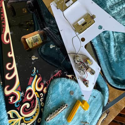 Epiphone Jimi Hendrix Signature "Love Drops" Flying V 2024 - Present - Ebony image 13