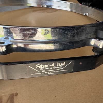 13" 6-Hole TAMA STAR CAST DIE CAST HOOP with STAR CAST MOUNTING BRACKET image 3