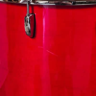 Used Pearl Professional Maple 5pc Drum Set Sequoia Red - Very Good image 13