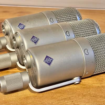 Vintage Neumann U47 fet microophones x 3, ex Decca studios image 1