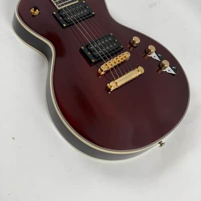 ESP LTD EC-1000T CTM See Thru Black Cherry FM Electric Guitar B-Stock image 9
