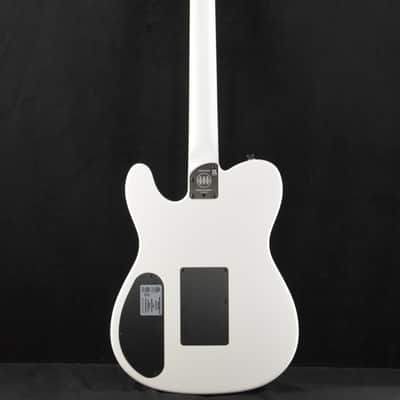 Mint Fender Jack White Triplesonic Acoustasonic Telecaster Maple Fingerboard White Pickguard Satin Arctic White with Black Top image 8