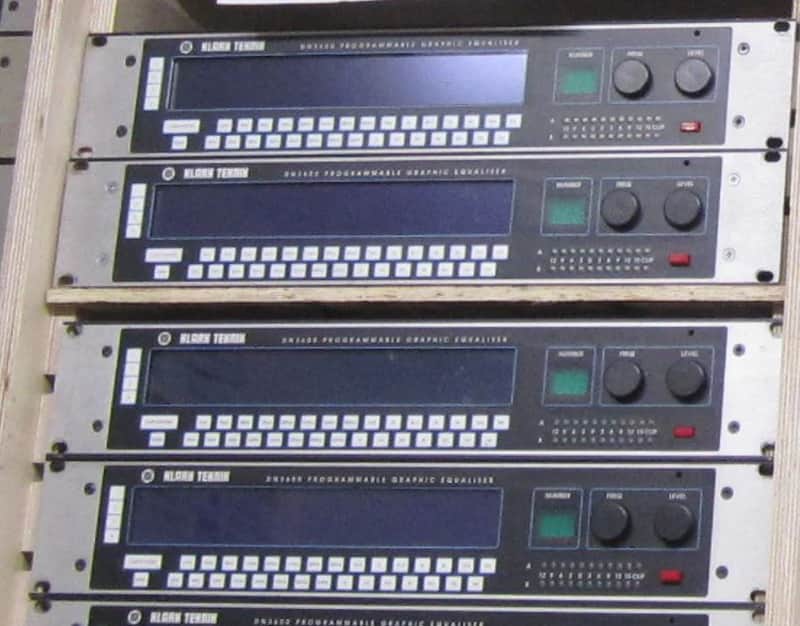 Klark Teknik DN3600 Programmable Graphic Equalizer – Pro Audio Rack Unit image 1