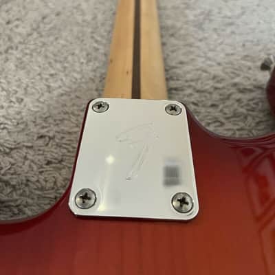Fender Player Stratocaster HSS Plus Top 2019 MIM Cherry Burst Maple Neck Guitar image 9