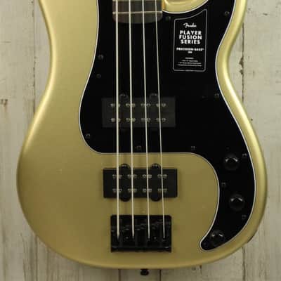 DEMO Fender Limited Edition Player Fusion Precision Bass - Halo Metallic (360) image 1