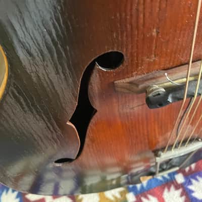 Gretsch Vintage Synchromatic mid-30s” - Tobacco sunburst image 7