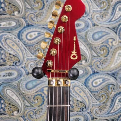 Charvel Pro-Mod Plus So-Cal SC1 Style 1 HH FR EB Candy Apple Red image 3