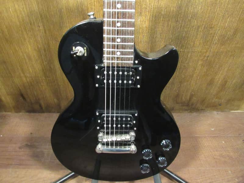Epiphone Les Paul Studio Electric Guitar Gloss Black With Gig Bag image 1