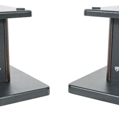 Rockville ELITE-5D 5.25" Dark Wood Computer Speakers w/Bluetooth+Desktop Stands image 6