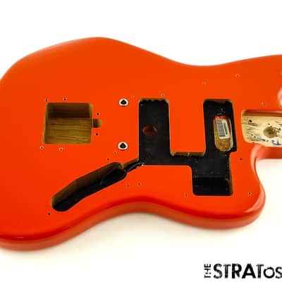 Fender Player II Jaguar Series BODY Modern Guitar Part, Alder, Coral Red image 1
