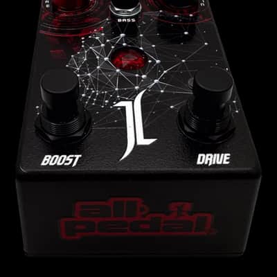 All-Pedal Devil's Triad Jeff Loomis Signature Multi-Effect 2022 - Present - Black / Red Graphic X6908 image 7