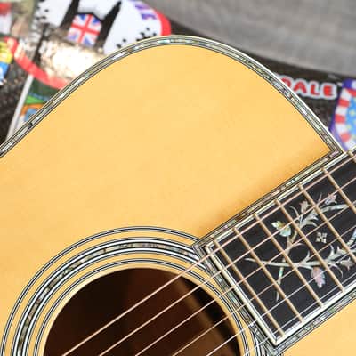 2005 Martin D-42 Flamed Mahogany #5 of 30 Dreadnought Acoustic Guitar Natural Vine Inlay + OHSC image 4