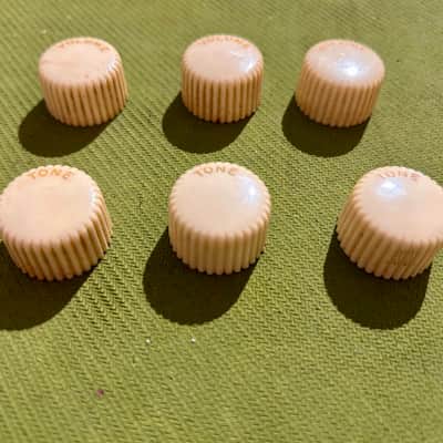 Vintage Harmony Rocket Cupcake Knobs-Set of 3 Volume & Tone image 2