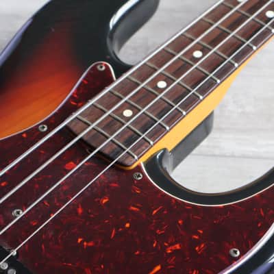 1982 Fender Japan JV "Export Series" '62 Jazz Bass Reissue (Sunburst) image 6