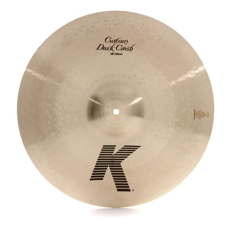 Zildjian 18" K Custom Dark Crash Cymbal image 1