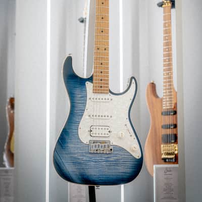 Suhr Standard Plus - Roasted Maple - Faded Trans Whale Blue Burst image 1