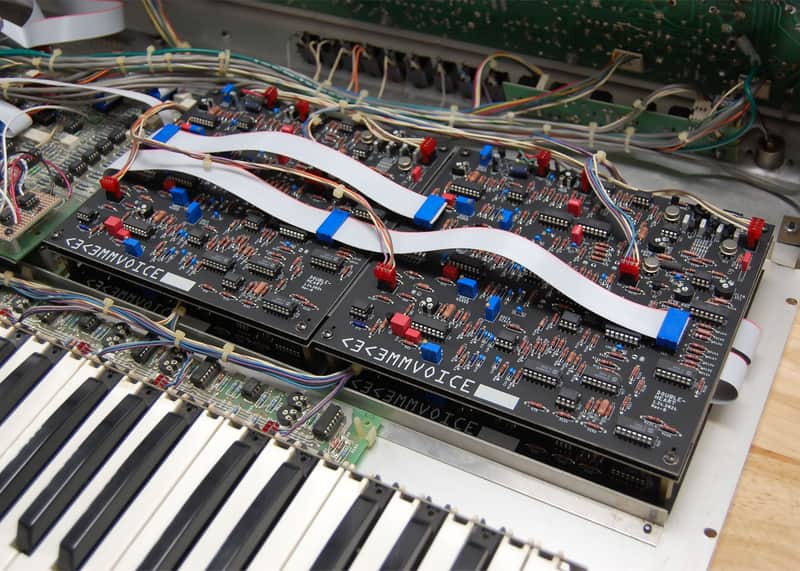 Double Heart Audio <3<3MMVOICE (Set of 6) Memorymoog Voice Cards with ICs(chips included) image 1