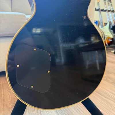 Gibson M2M Murphy Lab 1957 Les Paul Custom Heavy Aged Electric Guitar Ebony 2020s - Black image 5