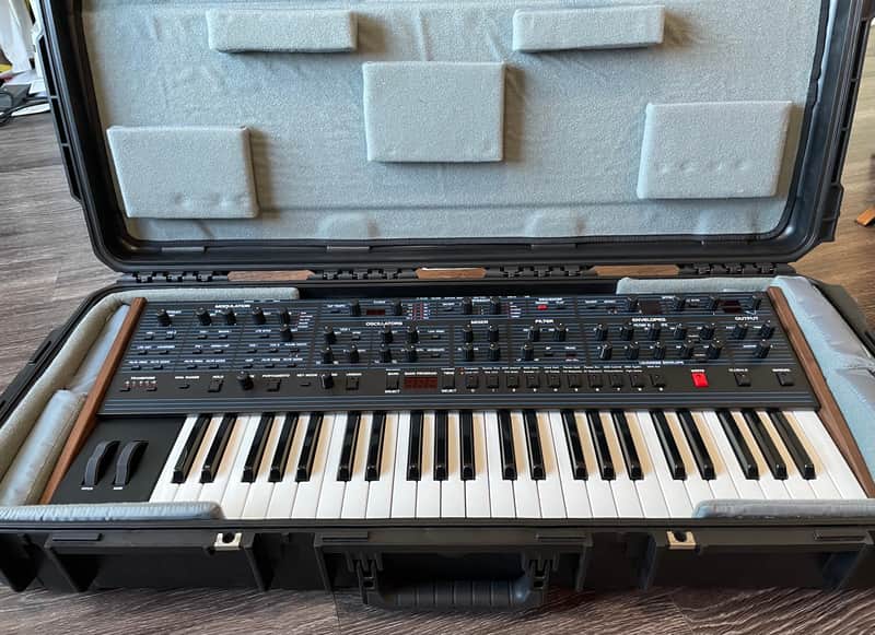 Sequential OB-6 49-Key 6-Voice Polyphonic Synthesizer w/ SKB Case image 1
