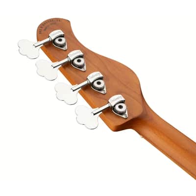Sadowsky MetroExpress 21-4 M-Style Maple Left Handed - Black High Polish image 9