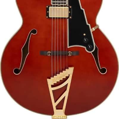 D'Angelico Excel EXL-1 Hollowbody Electric Guitar - Walnut Stain Limited Rare (already changed) image 1