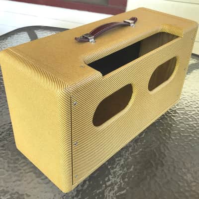 MojoTone ‘57 Tweed Deluxe 5E3 Amplifier Head Cabinet w/ Lacquered Finish image 4
