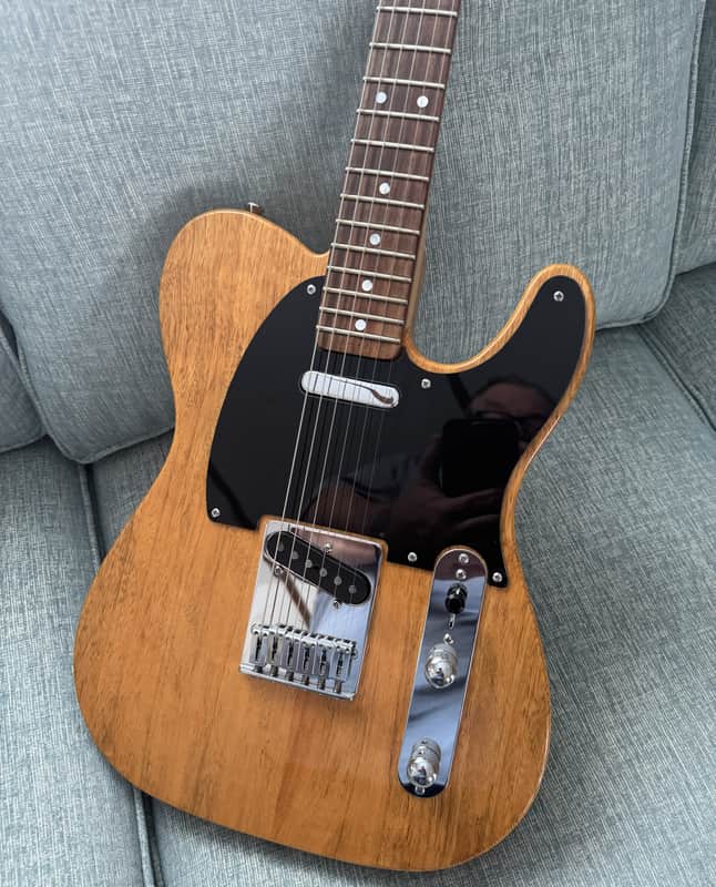 Kurt Wilson Custom Built Telecaster 2014 - PREVIEW - Natural Korina image 1