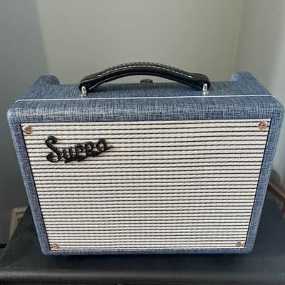 Supro 1606J '64 Super 5-Watt 1x8" Guitar Combo 2017 - Present - Blue Rhino image 1