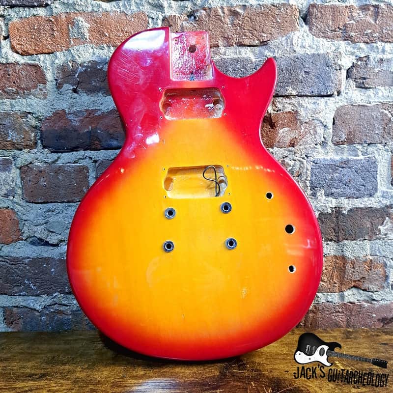 2010s Epiphone Les Paul Body Cherry Sunburst