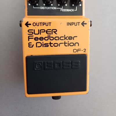 Boss DF-2 Super Feedbacker and Distortion 1985 - 1989 - Orange image 3