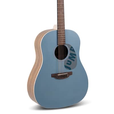 Ovation Applause Jump Series Dreadnought Acoustic guitar, Lagoon-Blue (AAS-69-B) image 1