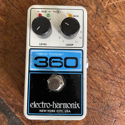 Electro-Harmonix 360 Nano Looper 2014 - Present - Black / White / Blue image 1