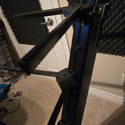 Ultimate Support Apex AX48-BP Two-Tier Keyboard Stand 2005-2006 - Black image 5