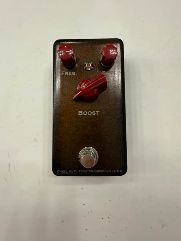 Onkel Amplification Range Master Booster Guitar Effect Pedal Gibsonville, NC image 1