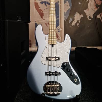 Lakland Skyline 44-60 Custom 2018 - Present - Ice Blue Metallic image 1