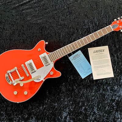 Rare Gretsch G5232T Electromatic Double Jet FT with Bigsby Tahiti Red, Great Color From Capital City Guitar's Vault image 2
