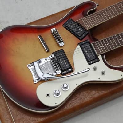 Mosrite Custom Octave Doubleneck 1981 Sunburst image 4