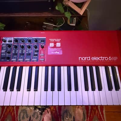 Nord Electro 6 HP73 Hammer Action 73-Key Digital Piano 2018 - 2022 - Red image 2