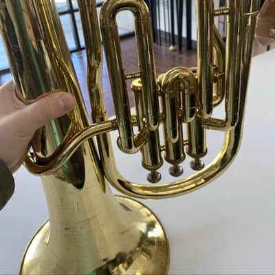 Very Clean Used Jupiter JBR462 3-valve Baritone Horn; with Case image 7
