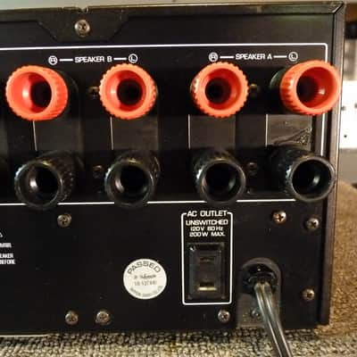 Yamaha M-40 Power Amplifier - 120 Watts X 2 @ 8 Ohms - Serviced & Reconditioned - Big Power image 8