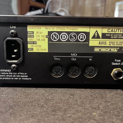 Ensoniq DP/4+ Parallel Effects Processor 1990s - Black image 6
