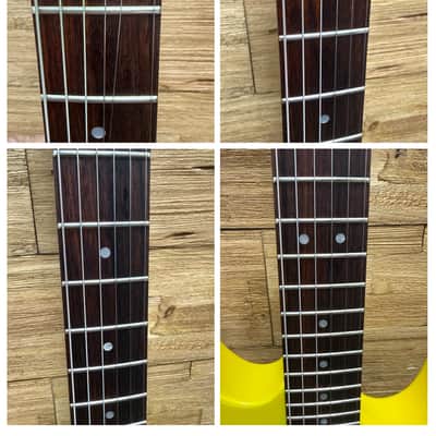 Hamer USA Chaparral Standard Guitar- 1988- Neon Yellow- 8lbs 4oz w/OHSC image 10