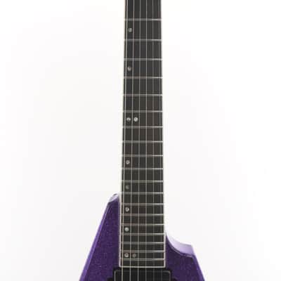 ESP USA Custom Shop Arrow V II FLBH  - Purple Sparkle imagen 3