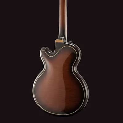 (On hold) Mario Beauregard MB Archtop hand carved Hollow body thinline with Lollar Imperial Humbucker Sakashta image 5
