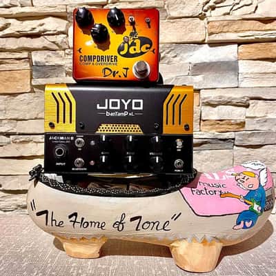 Joyo BanTamP JackMan JDC Signature José de Castro “ JOPI”  20-Watt Tube Guitar Head & COMPDRIVER Pedal Signed by Jopi image 9